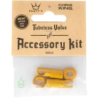 Peaty ́s Ventilkappen Tubeless Peaty's MK2 Chris King gold