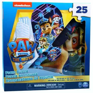 Schaumstoff Puzzle | Paw Patrol | 25 Teile | Foam Puzzle | The Movie
