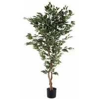 Creativ green Kunstpflanze CREATIV GREEN "Ficus Benjamini", grün, B:10cm