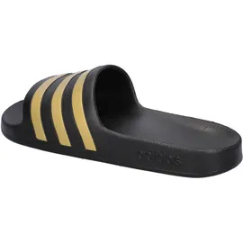 adidas Adilette Aqua Core Black / Gold Metallic / Core Black 47