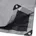 Abdeckplane Grau/Schwarz 5x6
