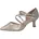 Pumps aus Leder Spitz Gold Champagne 40 EU 40 EU