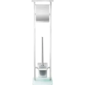 Wenko WC-Bürstengarnitur Debar Silber