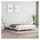 vidaXL Bettgestell 140 x 200 cm Creme