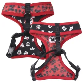 Cerdá Mickey Mouse Hundegeschirr Rot M/L