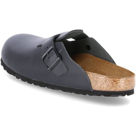 Birkenstock Boston Naturleder schmal schwarz 44