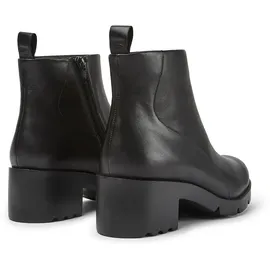 Camper Leder-Ankle-Boots in Schwarz | 40