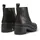 Camper Leder-Ankle-Boots in Schwarz | 40