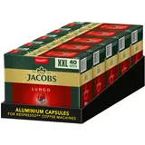 JACOBS Kapseln Lungo 6 Classico 200 Stück XXL-Pack Nespresso®* kompatibel