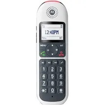 Motorola Big Keys Cordless Phone grau