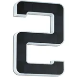 Paulmann 79843 Solar-Hausnummernleuchte 0.20W Warmweiß Schwarz