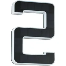 Paulmann 79843 Solar-Hausnummernleuchte 0.20W Warmweiß Schwarz