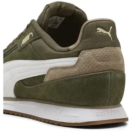 Puma Unisex Softride ST Miler SD Sneaker, Loden Green White-Gum, 38.5 EU, Loden Green PUMA White Gum, 38.5 EU