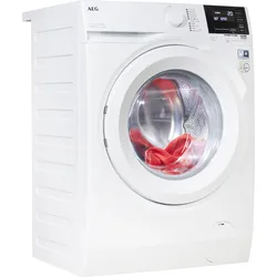 AEG Waschmaschine "LR6A648", A (A-G), weiß, B:60cm H:85cm T:60cm, Waschmaschinen, ProSense Mengenautomatik​ - spart bis 40% Zeit, Wasser und Energie