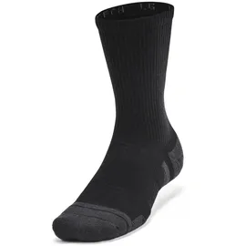 Under Armour Performance Tech Crewsocken 6er Pack Grau/Schwarz 38-42
