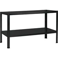 SCHULTE Regalwelt Steckregal 2 Fachböden Stahl 43x120x40 cm schwarz