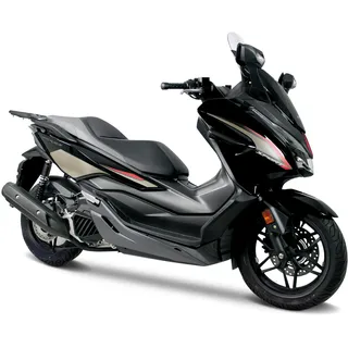 Uniracing Honda Forza 125/300, Dekor-Set - Schwarz/Grau/Rot
