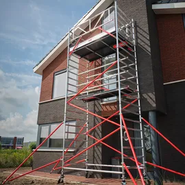 Altrex Fahrgerüst RS Tower 52 Aluminium mit Fiber-Deck Plattform 10,20m AH 1,35x1,85m