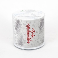 Toilettenpapier 1 Rolle Frohe Weihnachten | Spruch | Text | Winter | Weihnachten | Geschenkartikel 33x33cm