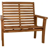 deluke Teakbank 120 x 78 x 111 cm Braun