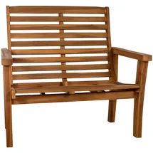 deluke Teakbank 120 x 78 x 111 cm Braun