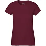 kompatible Ware Neutral Schweres Damen Bio T-Shirt \O80001\" bordeaux XL