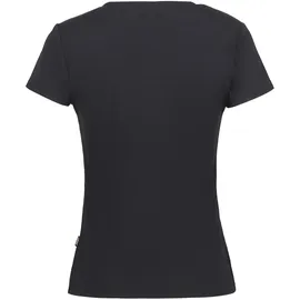 Rukka Trainingsshirt "Rukka T-shirt Mankala", Damen, Gr. 40, schwarz, Stoff, 80% Polyamid, 20% Elasthan, normal, Shirts