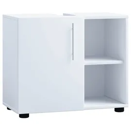 VCM Holz Badmöbel Badunterschrank Flandu lll Drehtür