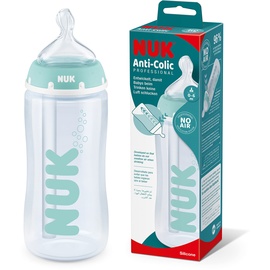 NUK Anti-Colic Professional Babyflasche mit Temperature Control 300ml, Silikon