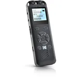 Kodak VRC250 – Hochleistungs-Diktiergerät, Mini-Diktiergerät mit Sprachsteuerung, Lithium-Batterie, MP3-Player und Hörgerät