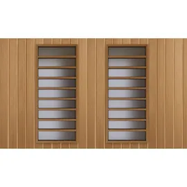 Harvia Holzgitter für Infrarotstrahler Carbon 380 W Schutzgitter Heizstrahler Infrarotkabine