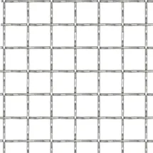 vidaXL Wellengitter 100 x 85 cm Silber