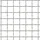 vidaXL Wellengitter 100 x 85 cm Silber