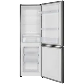 Respekta Savo Kühl-Gefrierkombination (157 l, 1440 mm hoch, Black Steel)