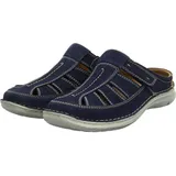 Josef Seibel ANVERS 76 Herren Slipper 76,Weite K (Extra weit),Wechselfußbett,Slip-ons,freitzeitschuhe,Mokassins,Indigo-Kombi,39 EU - 39