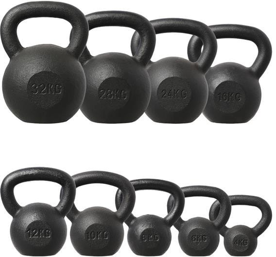 HMS KZG Kugelhantel Kettlebell Gusseisen     12kg