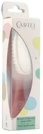 Cartel Baby-Haarbürste Rosa Asien 1 Stück