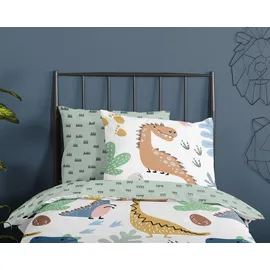 Muller Textiles Bettwäsche Dino 135 x 200 cm Renforce Bunt