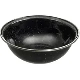 Highlander Schüssel Deluxe Emaille 15,5 cm Schwarz