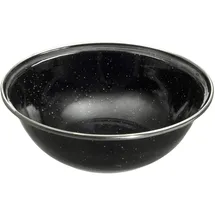 Highlander Schüssel Deluxe Emaille 15,5 cm Schwarz