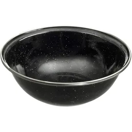 Highlander Schüssel Deluxe Emaille 15,5 cm Schwarz