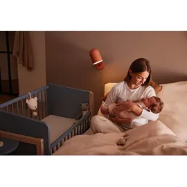 Paidi Beistellbett Little Cloud 50 x 89 cm Dekor Mattblau