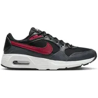 NIKE Kinder Freizeitschuhe AIR MAX SC (GS), Größe 38 1⁄2 in Grau ANTHRACITE/BLACK-TEAM RED-SUMM