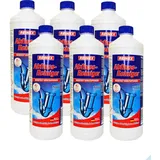 Abflussreiniger Rohrreiniger Rohrfrei flüssig für hartnäckige Verstopfungen 1000 ml - Sparset - 6 Flaschen