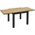 Outsunny Gartentisch 162 x 80 x 75 cm Gelb