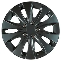 CARTREND Radzierblenden Storm 38 cm (15 Zoll) schwarz 4