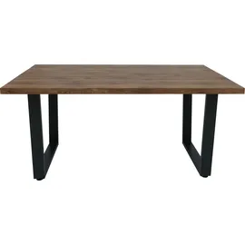 Mendler HWC-O61 160 x 75 x 90 cm Walnuss-Optik