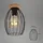 Briloner Leuchten - Deckenleuchte, Deckenlampe, retro, vintage, 1x E27, max. 60 Watt, Schwarz-Holz, 175x256mm (DxH)
