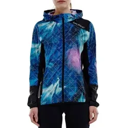 Salming Fusion Jacket Women Blau Muster Polyester Small Damen