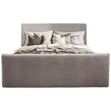 kaiser möbel Boxspringbett mit bettkasten und topper LAMM stoff Sven Beige, 120x200 cm Schlafzimmer, Betten, Boxspringbetten